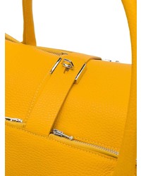 gelbe Shopper Tasche aus Leder von Golden Goose Deluxe Brand