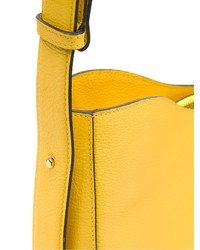 gelbe Shopper Tasche aus Leder von Sarah Chofakian