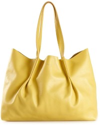 gelbe Shopper Tasche aus Leder von Nina Ricci
