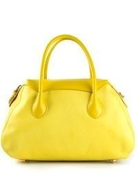 gelbe Shopper Tasche aus Leder von Nina Ricci