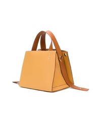 gelbe Shopper Tasche aus Leder von Danse Lente