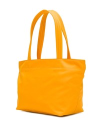 gelbe Shopper Tasche aus Leder von Anya Hindmarch