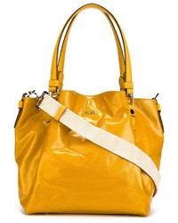 gelbe Shopper Tasche aus Leder von Tod's