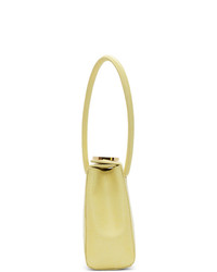 gelbe Shopper Tasche aus Leder von Little Liffner