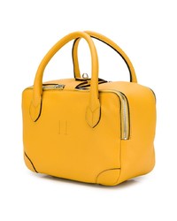 gelbe Shopper Tasche aus Leder von Golden Goose Deluxe Brand