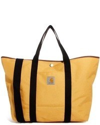 gelbe Shopper Tasche aus Segeltuch von Carhartt
