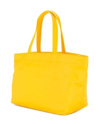 gelbe Shopper Tasche aus Segeltuch von Anya Hindmarch