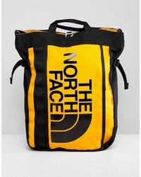 gelbe Shopper Tasche aus Segeltuch von The North Face