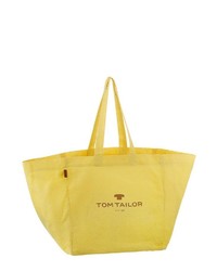 gelbe Shopper Tasche aus Segeltuch von Tom Tailor