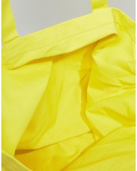 gelbe Shopper Tasche aus Segeltuch von Whistles