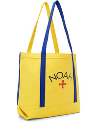 gelbe Shopper Tasche aus Segeltuch von Noah