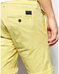 gelbe Shorts von Selected