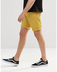 gelbe Shorts von Jack and Jones