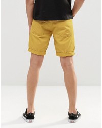 gelbe Shorts von Jack and Jones