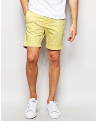 gelbe Shorts von Selected