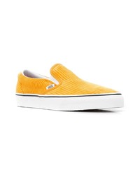 gelbe Slip-On Sneakers von Vans