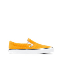 gelbe Slip-On Sneakers von Vans