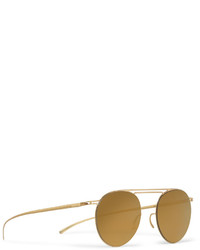 gelbe Sonnenbrille von Maison Margiela
