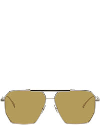 gelbe Sonnenbrille von Bottega Veneta
