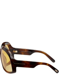 gelbe Sonnenbrille von Tom Ford