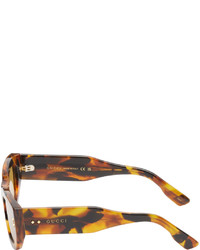 gelbe Sonnenbrille von Gucci