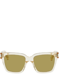 gelbe Sonnenbrille von Saint Laurent