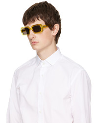 gelbe Sonnenbrille von Saint Laurent