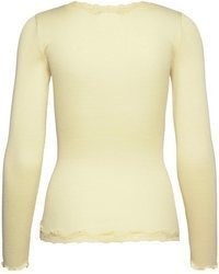 gelbe Spitze Strickjacke von Rosemunde