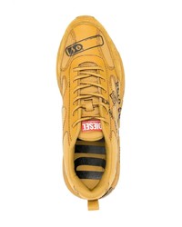 gelbe Sportschuhe von Diesel