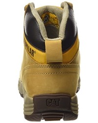 gelbe Stiefel von Caterpillar