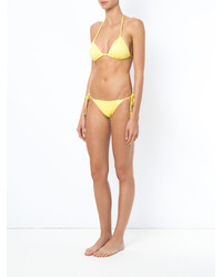 gelbe Strick Bikinihose von Cecilia Prado