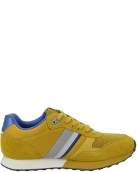 gelbe Wildleder niedrige Sneakers von U.S. Polo Assn.
