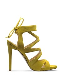 gelbe Wildleder Sandaletten von Evita