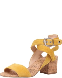 gelbe Wildleder Sandaletten von SPM