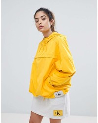 gelbe Windjacke von Calvin Klein Jeans