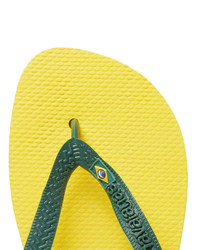 gelbe Zehensandalen von Havaianas