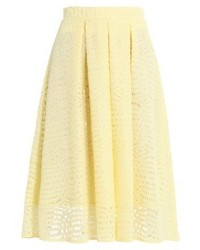 gelber A-Linienrock von Dorothy Perkins