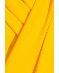 gelber Badeanzug mit Ausschnitten von Norma Kamali