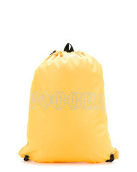 gelber bedruckter Rucksack