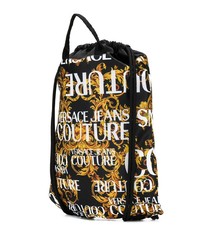 gelber bedruckter Rucksack von VERSACE JEANS COUTURE