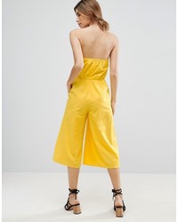 gelber Jumpsuit von Asos