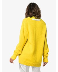 gelber Oversize Pullover von Tibi