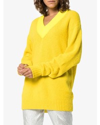 gelber Oversize Pullover von Tibi