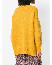 gelber Oversize Pullover von Isabel Marant