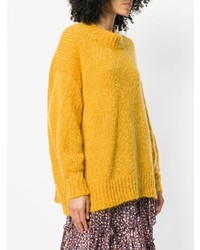 gelber Oversize Pullover von Isabel Marant