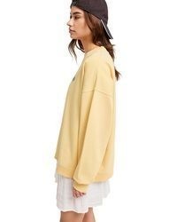 gelber Oversize Pullover von Roxy
