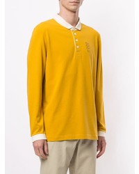 gelber Polo Pullover von Kent & Curwen