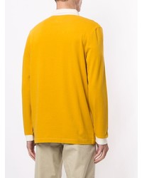 gelber Polo Pullover von Kent & Curwen