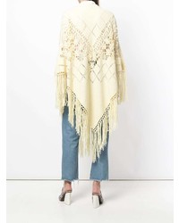 gelber Poncho von Chloé