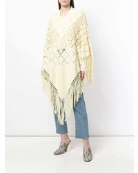 gelber Poncho von Chloé